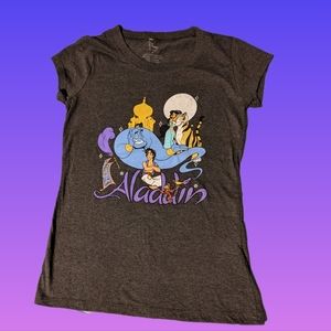 Disney Aladdin Cap Sleeve T-Shirt size Small